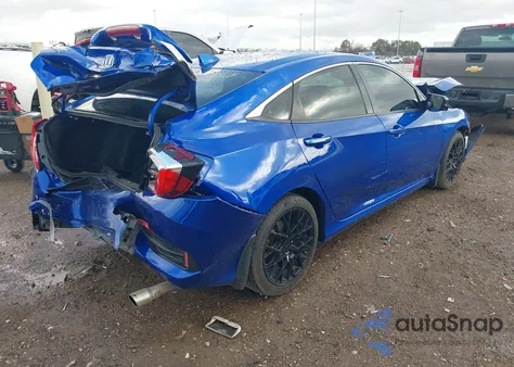 2018 Honda Civic Ex z USA, uszkodzony, nr VIN 19XFC2F76JE016147